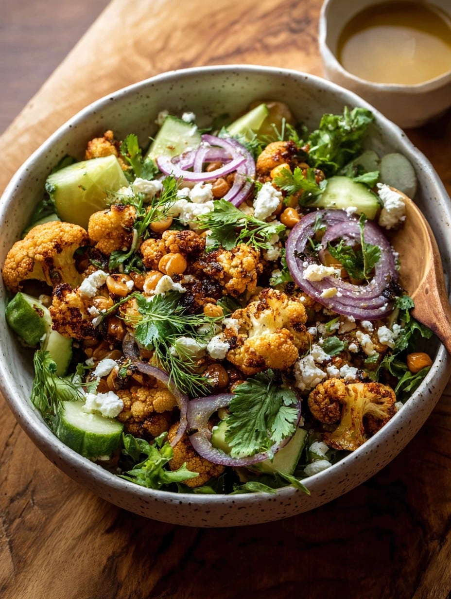 Roasted Cauliflower Salad
