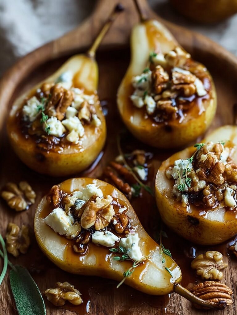 roasted pears with goat cheese maple walnut drizzle 0 20260412 233839