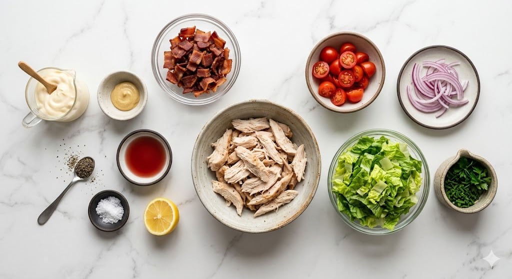 Savory BLT Chicken Salad