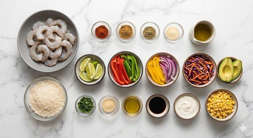 Shrimp Fajita Bowl