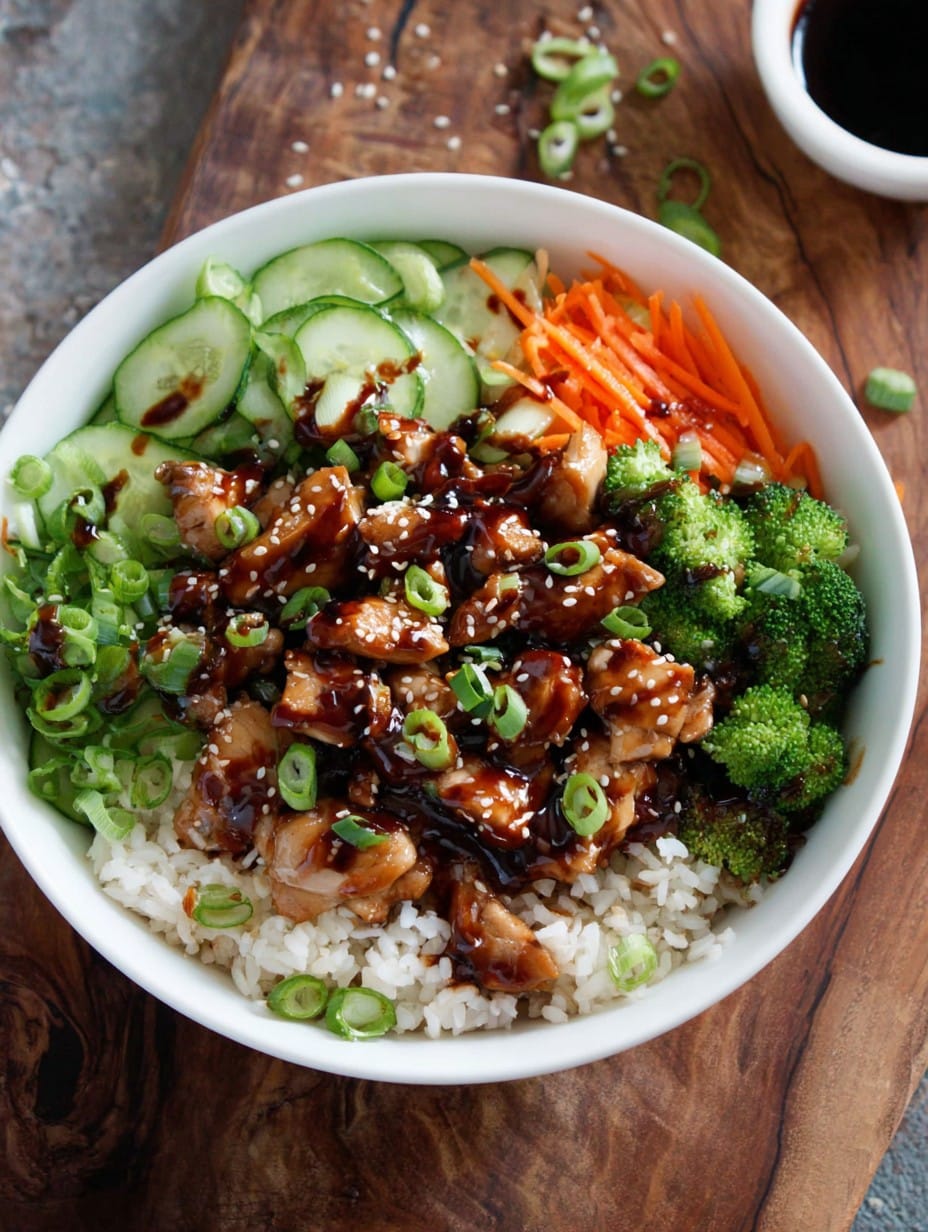 Teriyaki Chicken Rice Bowl
