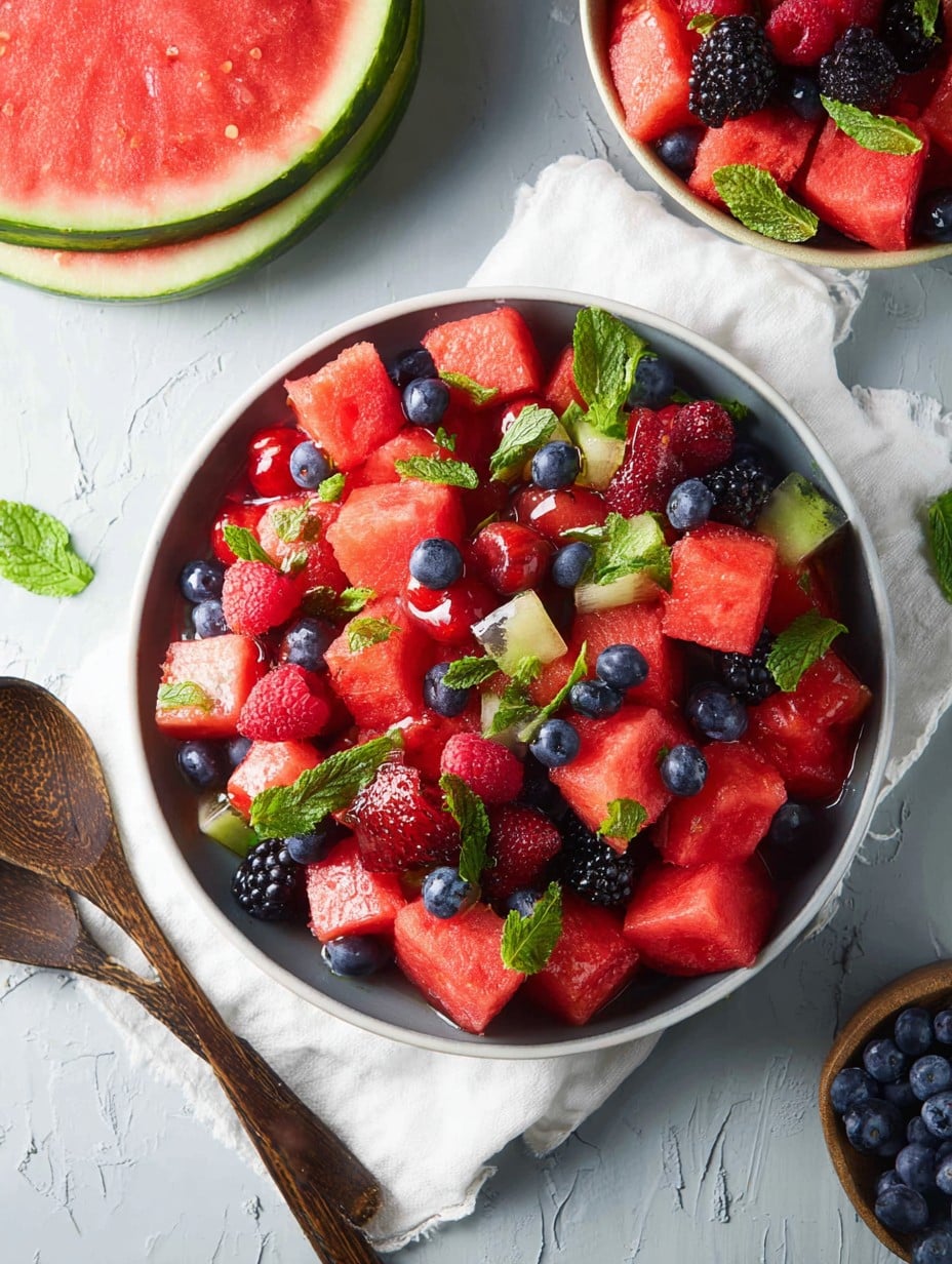Watermelon Fruit Salad