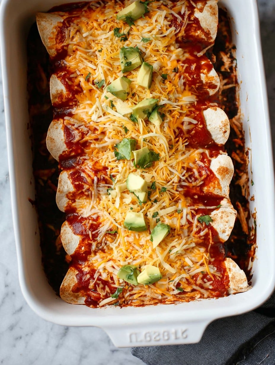 Weeknight Chicken EnchiladaS