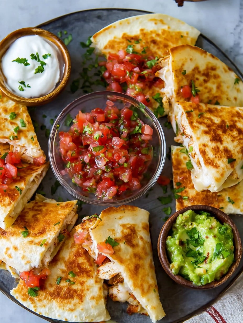 Weeknight ChMini Chicken Quesadillasicken Enchilada