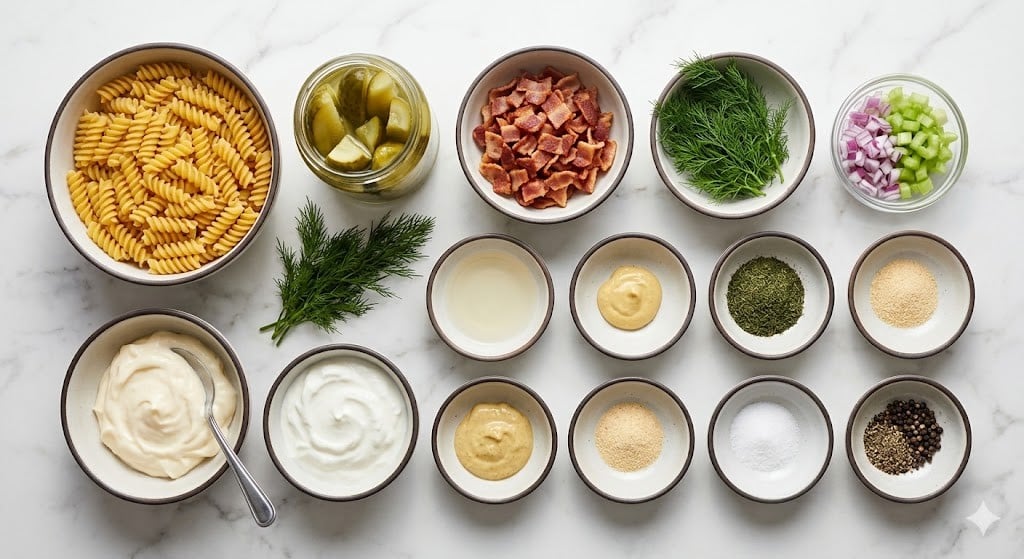 Dill Pickle Bacon Pasta Salad That Will Wow Your Taste Buds