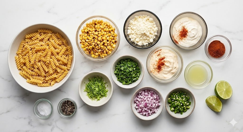 Mexican Street Corn Pasta Salad