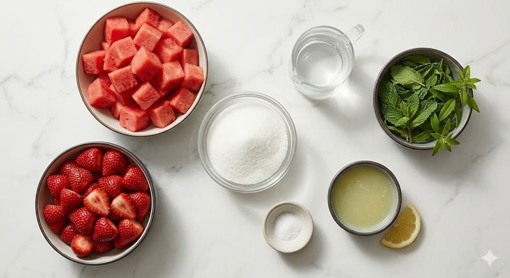 Strawberry Watermelon Lemonade